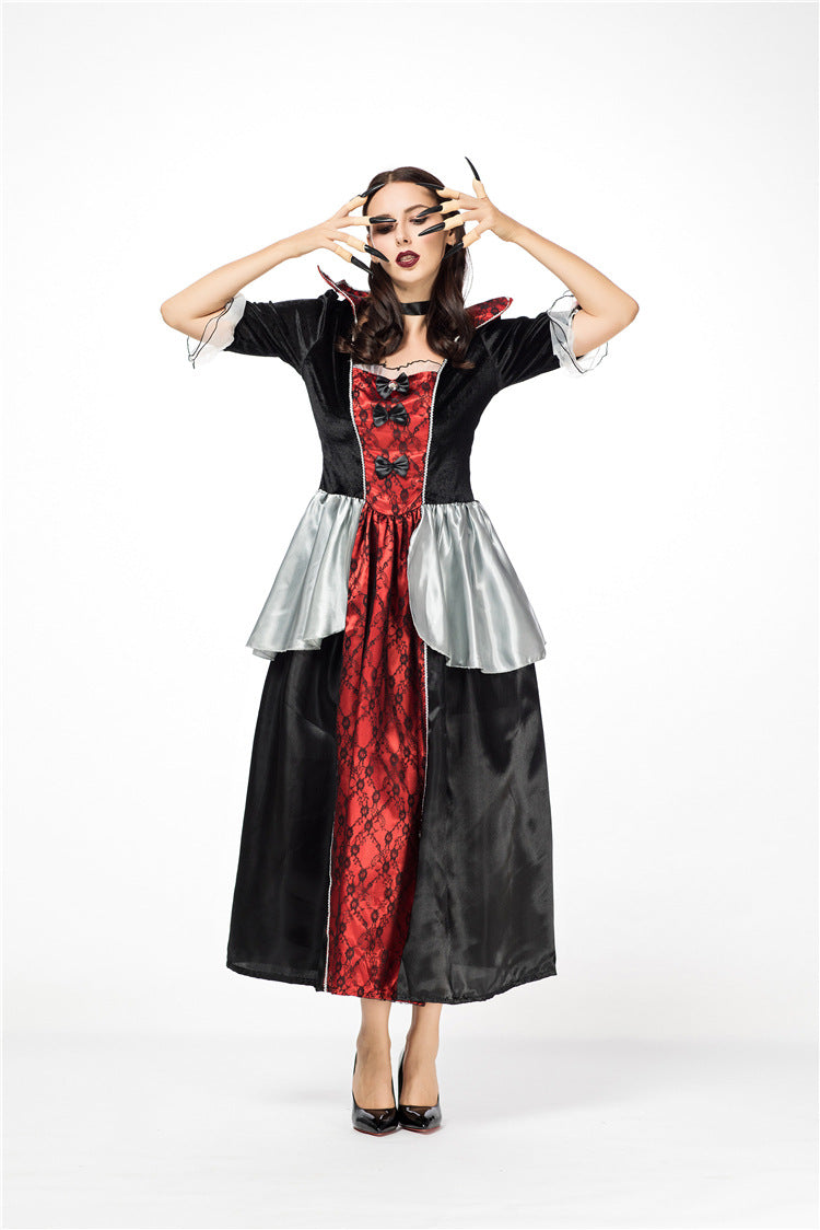 MINJI Vampire Style Role Demon Costume Dress